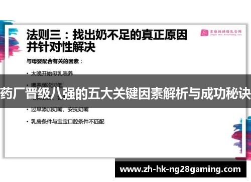 药厂晋级八强的五大关键因素解析与成功秘诀